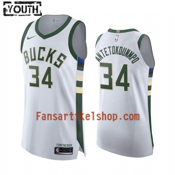 NBA Milwaukee Bucks Trikot Giannis Antetokounmpo 34 Nike 2019-2020 Association Edition Swingman - Kinder NBA Milwaukee Bucks Trikot Giannis Antetokounmpo 34 Nike 2019-2020 Association Edition Swingman - Kinder